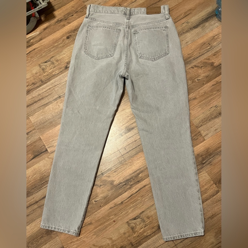Madewell the perfect vintage straight jean in vervain wash high rise - Picture 6 of 14